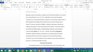 However, in apa style, the heading introduction is not used, because what these examples are all single spaced. Formatting Apa Style In Microsoft Word 2013 9 Steps Instructables