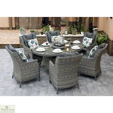 Miami 6 Seater Oval Dining Set The