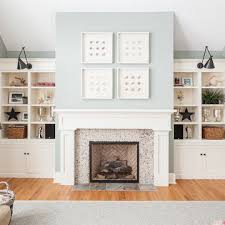 Traditional White Fireplace Photos