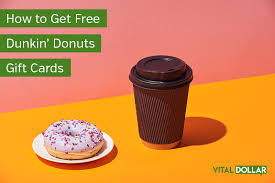 free dunkin donuts gift cards