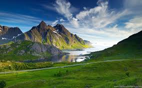 Beautiful Nordic Landscapes Full Hd Nature Background Wallpaper For