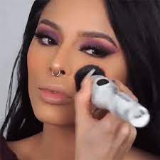 applying makeup foundation gif gifdb com
