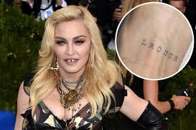 Original song taken from madonna's 'confessions on a d. Madonna Debuts Her First Tattoo At 62
