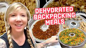dehydrated backng meals for 5 days