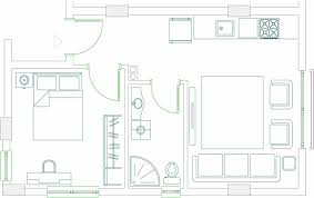 A Sample Apartment Floor Plan With