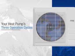 your heat pump s three operation cycles