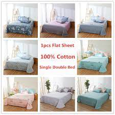 Bed Flat Sheet Cotton Bed Sheet Child