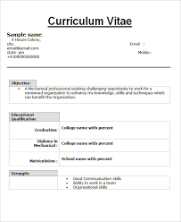 How To Write A Resume Format For Freshers 8 Freshers