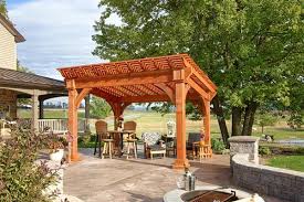 Santa Fe Cedar Pergola From