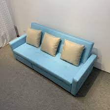 extension pull out leather sofa bed hot