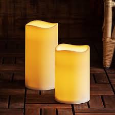 Led Flameless Pillar Candle