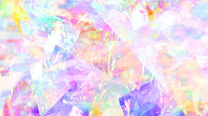 colorful holographic abstract