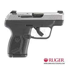 ruger lcp max stainless slide omaha