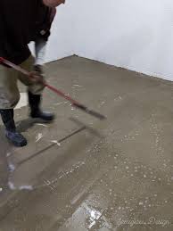 Refinish Concrete Floors In A Basement