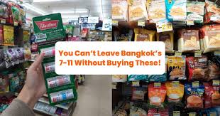 you can t leave bangkok s 7 11 without