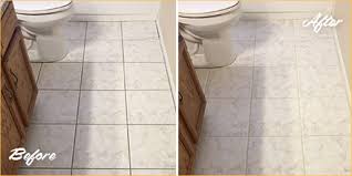 our grout sealing services drastically