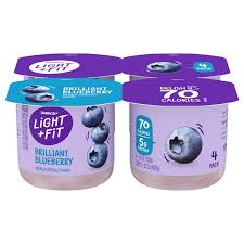 fit yogurt brilliant blueberry non fat
