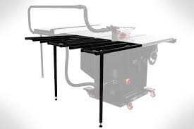 sawstop folding outfeed table the