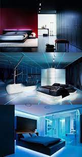 futuristic bedroom