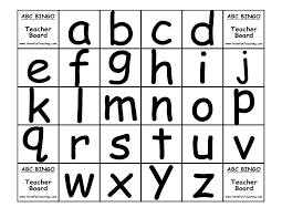 alphabet bingo have fun teaching