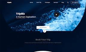 free bootstrap 4 html5 travel tourism