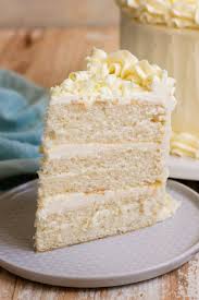 The french vanilla cake recipe (with almond flavoring) below is worth it's weight in gold and tastes just like a wedding cake. White Wedding Cake Recipe Girl