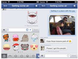 facebook messenger gets stickers gmail