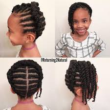 Have no new ideas about natural hair styling? 12 Easy Winter Protective Natural Hairstyles For Kids Coils And Glory