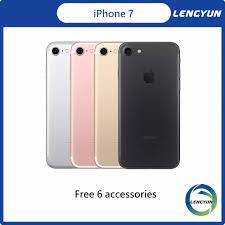 Looking at the home button, what was once requiring some force to unlock the phone is now replaced with a refined home button that uses apple's own haptic . Apple Iphone 7 32gb 128gb 256 Mobile Original Factory Unlock Lazada Ph