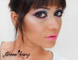 how to do makeup colorful eye makeup