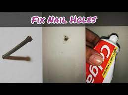 Fix Nail Holes Easy Cover Up