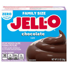 jell o chocolate sugar free fat free