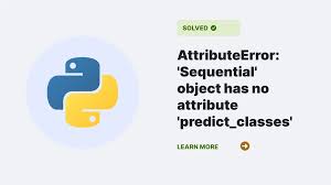 attributeerror sequential object