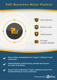 National safety of asset resulting from all of a utilization description value of tradeable and compliance. Meet Pint Wallet P2p Most Trusted P2p Marketplace For Btc Eth Decentralized And Massively Secure Platform Where You Tr Blockchain Wallet Pint Blockchain