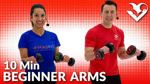 10 min standing beginner arms workout