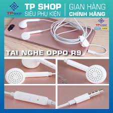 Tai nghe Oppo R9 hàng zin theo máy âm thanh tốt mic thu âm chuẩn rõ bảo  hành 6 tháng lỗi 1 đổi 1 TP Shop - Tai nghe nhét tai & chụp tai
