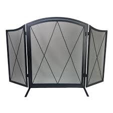 Panel Arched Bi Fold Fireplace Screen