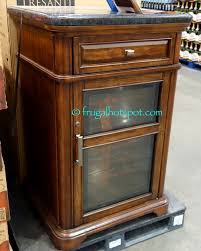wine cooler cabinet with granite top