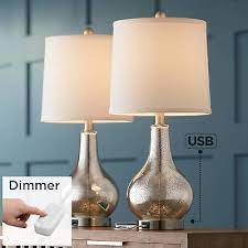 Accent Usb Table Lamps Set Of 2 With