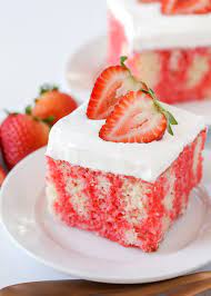 jello poke cake with any flavor of