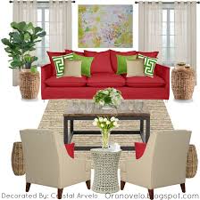 red sofa decorating living room hd