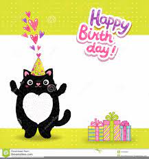 birthday cats clipart free images at