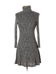 Details About American Eagle Outfitters Women Gray Casual Dress Sm Petite