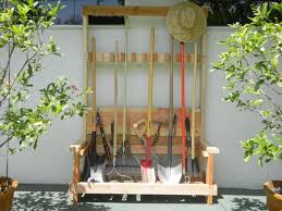 Garden Tool Rack Yard Tool Storage Ideas