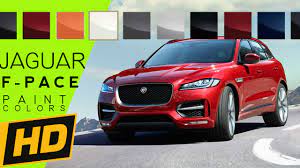 2017 jaguar f pace paint colors you