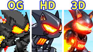 FNF: Prey Furnace: OG vs HD vs 3D [FNF Mod/Sonic.EXE] - YouTube