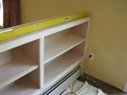 half wall bookcase concord carpenter