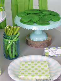 host a frog themed birthday party