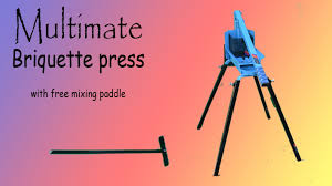 multimate paper briquette press