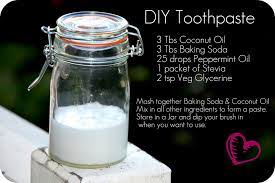 homemade toothpaste natural and